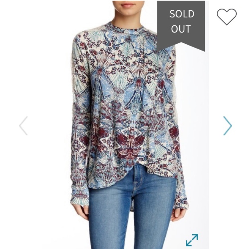 Free People Nouveau Blouse